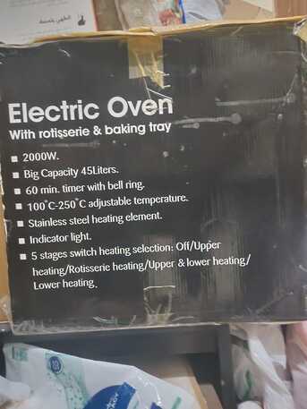 Dammam, Household Items, Smart TV, Electric Oven, Oil Heater & Nebulizer