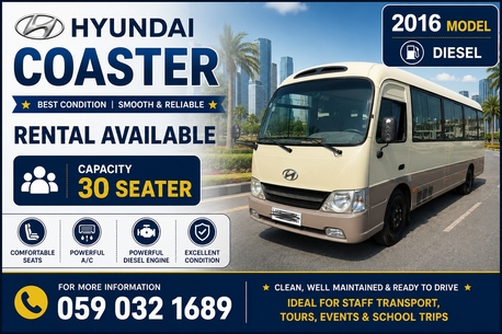 Riyadh, Job Seekers, Coaster Bus For Rent..