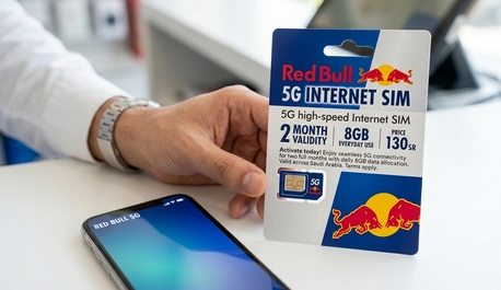 Riyadh, Mobile Phones, SAR 130,  RED BULL SIM CARD 2 MONTH PACKAGE 8GB DATA EVERY DAY. (ONLY 130 SR)(DELIVERY EXTRA CHARGE)