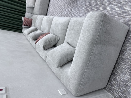 Jeddah, Furniture, SAR 3400,  🔥 HOMEBOX **LIKE NEW** KYOTO MODULAR SOFA SET + OTTOMAN 🔥