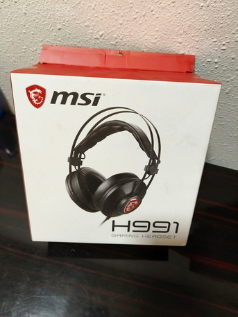 Riyadh, Computers, SAR 30,  MSI H991 GAMING BRAND NEW HEADSET FOR SALE ONLY 30 SR. RIYADH ONLY ।