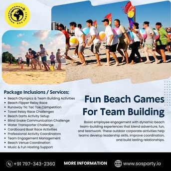 Goa, Event Planning, Beach Games For Adults Team Building