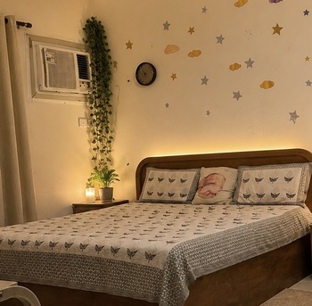 Jubail, Furniture, Sr 400,  Wooden Cot  With Mattress 400 Sr