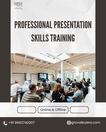 Mumbai, Training, Professional Presentation Skills Training