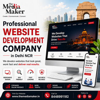 New Delhi, Web Design & Development, Professional Website Development Company In Delhi NCR