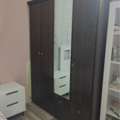 SAR 500,  4-door Wardrobe With Mirror