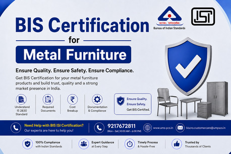Noida, Legal, BIS Certification For Metal Furniture