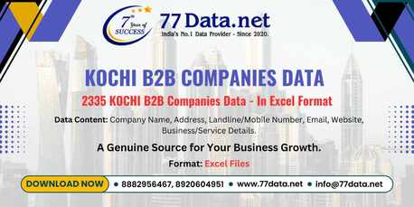 New Delhi, Business, Verified List Of Companies In Kochi With Free Sample Data