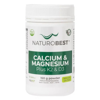 Sydney, Health & Beauty Items, AUD 33,  Buy NaturoBest Calcium & Magnesium Plus K2 & D3 Powder Australia | 150gm & 300gm