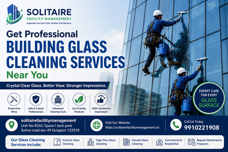 Gurgaon, Cleaning, Building Glass Cleaning Services Noida Uttar Pardesh
