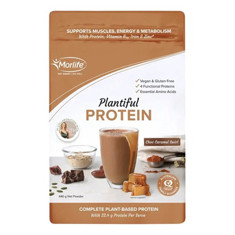 Sydney, Health & Beauty Items, AUD 41,  Buy Morlife Plantiful Protein Powder Caramel Swirl 440 Gm Australia