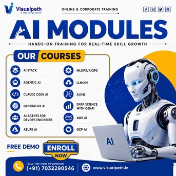 Hyderabad, Lessons Offered, AI Training With Real-Time Projects & Skills At Visualpath