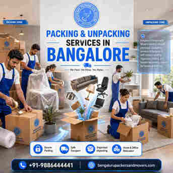 Bangalore, Labor/Moving, Packing & Unpacking Services In Bangalore