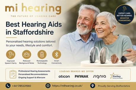 London, Health, Best Hearing Aids In Staffordshire | Expert Audiology Care