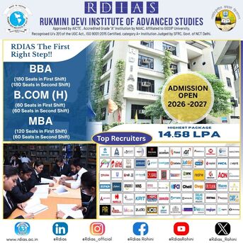 Rohini, Education, Best BBA Colleges In Delhi NCR For Placement &ndash; Build Your Future With RDIAS