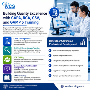 New York, Lessons Offered, How GAMP 5 Training Supports Compliance And Data Integrity