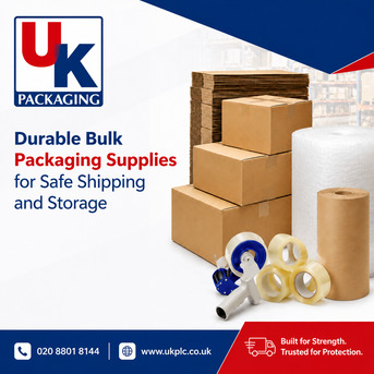 London, Materials, GBP 1,  Durable Bulk Packaging Supplies For Safe Shipping And Storage