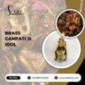 INR 8500,  Buy Brass Ganpati Ji Idol Online For Home & Pooja | Siddhhi Arts