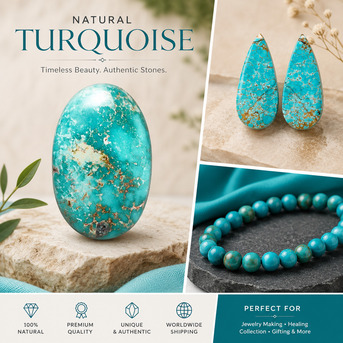 New York, Jewelry, USD 6,  Buy Turquoise Stones Online &ndash; High-Quality Natural Turquoise Available
