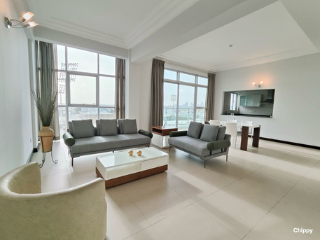 Zinj, Apartments, Flats, Houses & Villas, BHD 530/month,  2 BR,  Luxury Fully Furnished 2BHK Apartment For Rent In Zinj | Pool, Gym, Sauna | BD 530 Inclusi