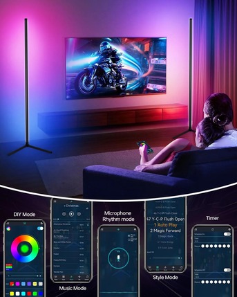 New York, Computers, USD 46,  Transform Your Gaming Setup With Vibrant RGB Lighting For An Immersive Experience