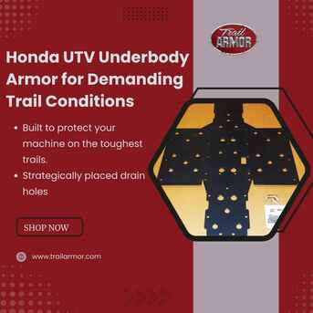 New York, Automotive, Honda UTV Underbody Armor For Demanding Trail Conditions