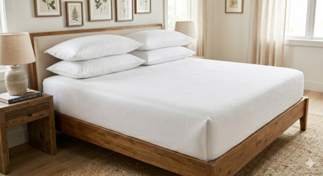 Mumbai, Household Items, INR 1499,  Super King Bed Sheet 108x108 Inches, Pure Cotton, Full Coverage