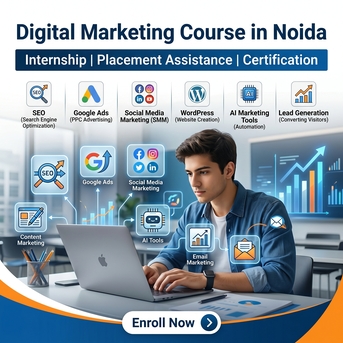 Noida, Education, Digital Marketing Course In Noida With Internship & Placement Assistance