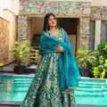 INR 8000,  Buy Idaho Firoza Silk Maxi Suit Set Online