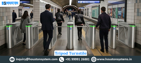 Gurgaon, Security, Tripod Turnstile Gate Supplier | Durable & Secure Access Control Solution