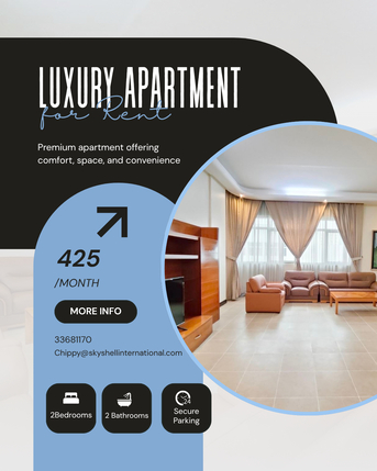 Hoora, Apartments, Flats, Houses & Villas, BHD 425/month,  2 BR,  Fully Furnished 2BHK Apartment For Rent In Hoora | Pool, Gym, Sauna | BD 425