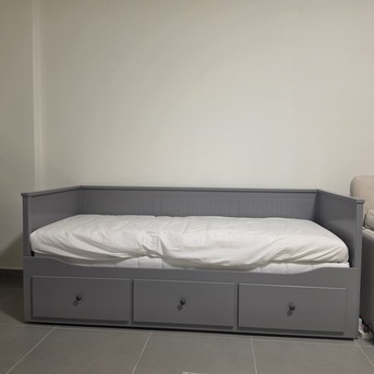 Jeddah, Furniture, SAR 1675,  Sofa Bed (Day Bed) Excellent From IKEA With 2 Mattresses