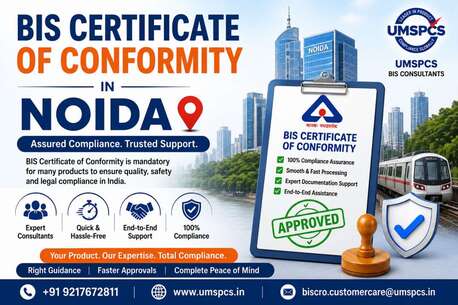 Noida, Legal, Who Provides BIS Certificate Of Conformity In Noida?