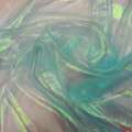 Iridescent Organza White