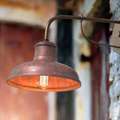 USD 159,  Florence Antique Style Solid Copper Outdoor Wall Light E26