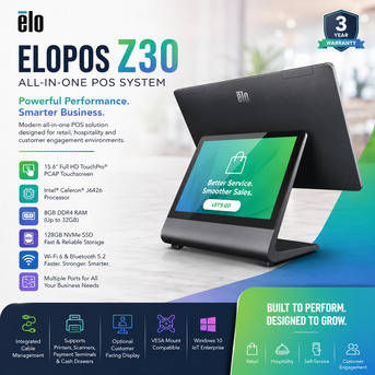 London, Computers, GBP 1350,  EloPOS Z30 POS System With Full HD Touchscreen & Wi-Fi