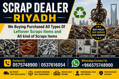 Riyadh, Job Seekers, Looking For Leftover Scraps Items We Buying Purchased +966575748900