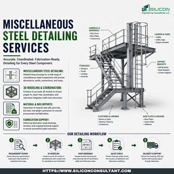 Miami, Construction, Explore The Best Miscellaneous Steel Detailing Services Provider Miami, USA