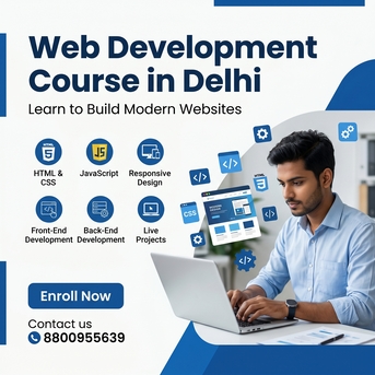 Noida, Education, Web Development Course In Delhi With Practical Training & Certification