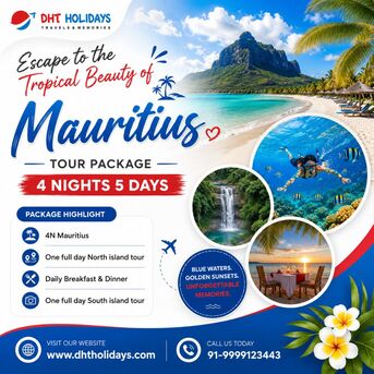 New Delhi, Travel, Mauritius Tour Package 4 Nights 5 Days - DHT Holidays