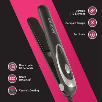 New Delhi, Health & Beauty Items, INR 1020,  Buy Ozomax Hair Straightener Machine For Fast And Easy Hair Styling
