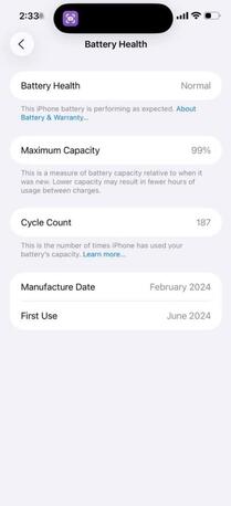 Khobar, Mobile Phones, SAR 3400,  IPhone 15 Pro Max Blue Titanium 256 GB