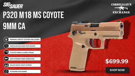 Los Angeles, Collectibles, USD 699,  California Compliant SIG P320 M18 Pistol - Buy Now