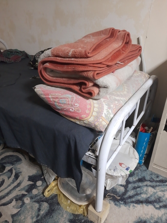 Riyadh, Furniture, SAR 80,  Good Quality Steel Single Bed For Sale Only 80 Saudi Riyal