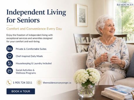 Toronto, Elder Care, Independent Living For Seniors With Comfort And Convenience