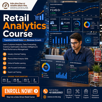 New Delhi, Education, Best Retail Analytics Course With Certificate &ndash; Enroll Now
