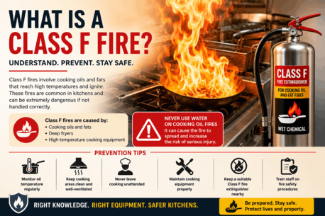 Mumbai, Materials, Class F Fire Safety Guide: Prevent Cooking Oil Fires Before They Start