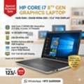 BHD 123,  HP Core I7 8th Generation Graphics Laptop NVidia 2GB GPU 15.6