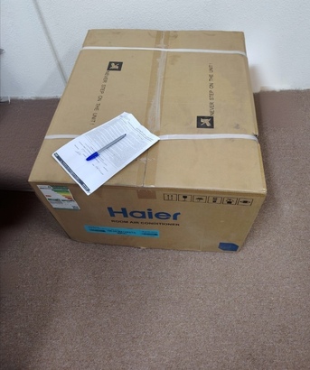 Jubail, Air Conditioners, SAR 1200,  !!!  URGENT SALE !!! Window AC New Box Piece 2-Ton Haier Brand.