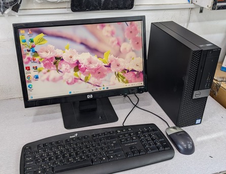 Manama, Computers, BHD 78,  Dell Core I7 PC RAM 8GB SSD 256GB M.2 19" Monitor Win 11 Pro & Office 2024 Ready To Use